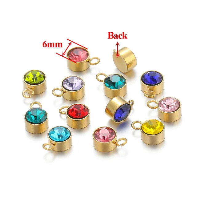 Round ZC Pendant Charm - 1 Piece