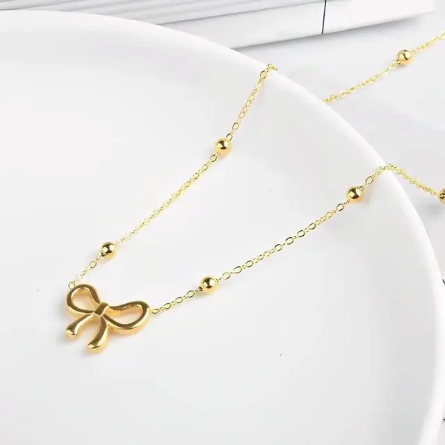 Bow Ball Chain