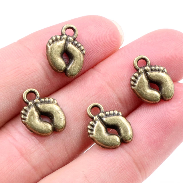Foot Charm 13*10mm - 1 Piece
