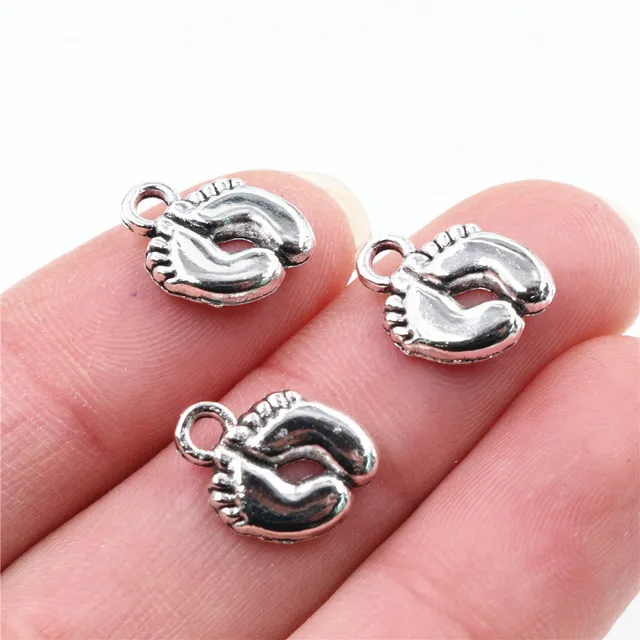 Foot Charm 13*10mm - 1 Piece