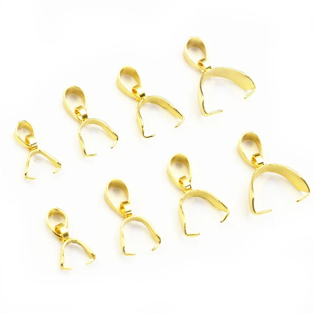 Stainless Steel Bail Connectors Design 1 - 1 Piece