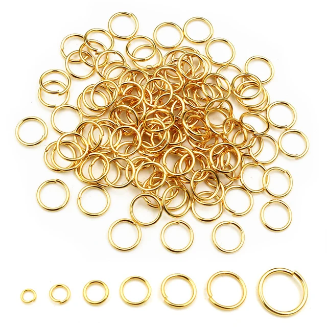 Stainless Steel Jump Rings - 20 Pieces