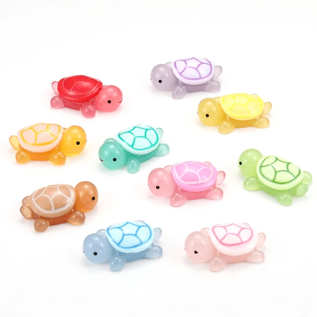 Turtle Glow In Dark Resin Charm 32*46*15mm - 1 Piece