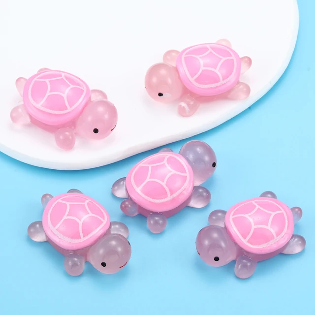 Turtle Glow In Dark Resin Charm 32*46*15mm - 1 Piece