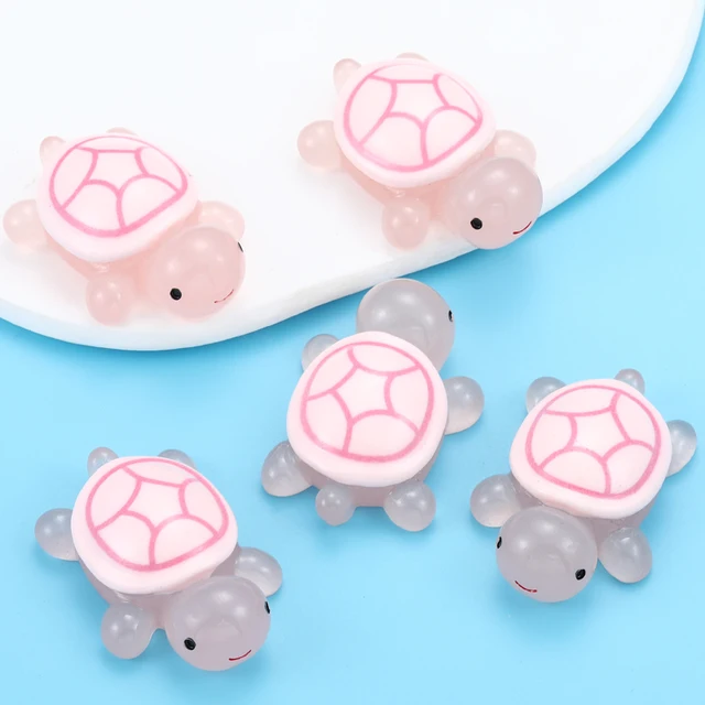 Turtle Glow In Dark Resin Charm 32*46*15mm - 1 Piece