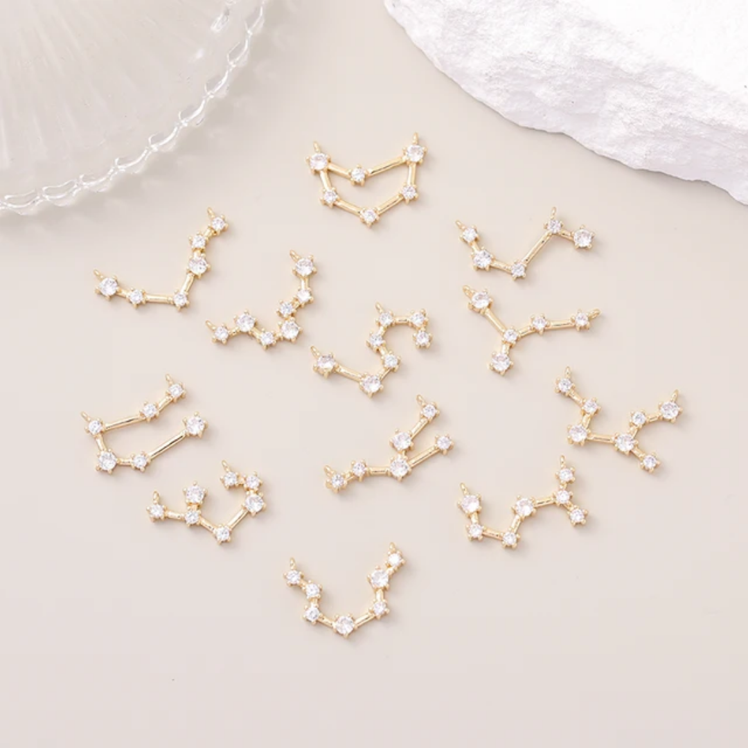 14K Gold Plated Constellation - 1 Piece