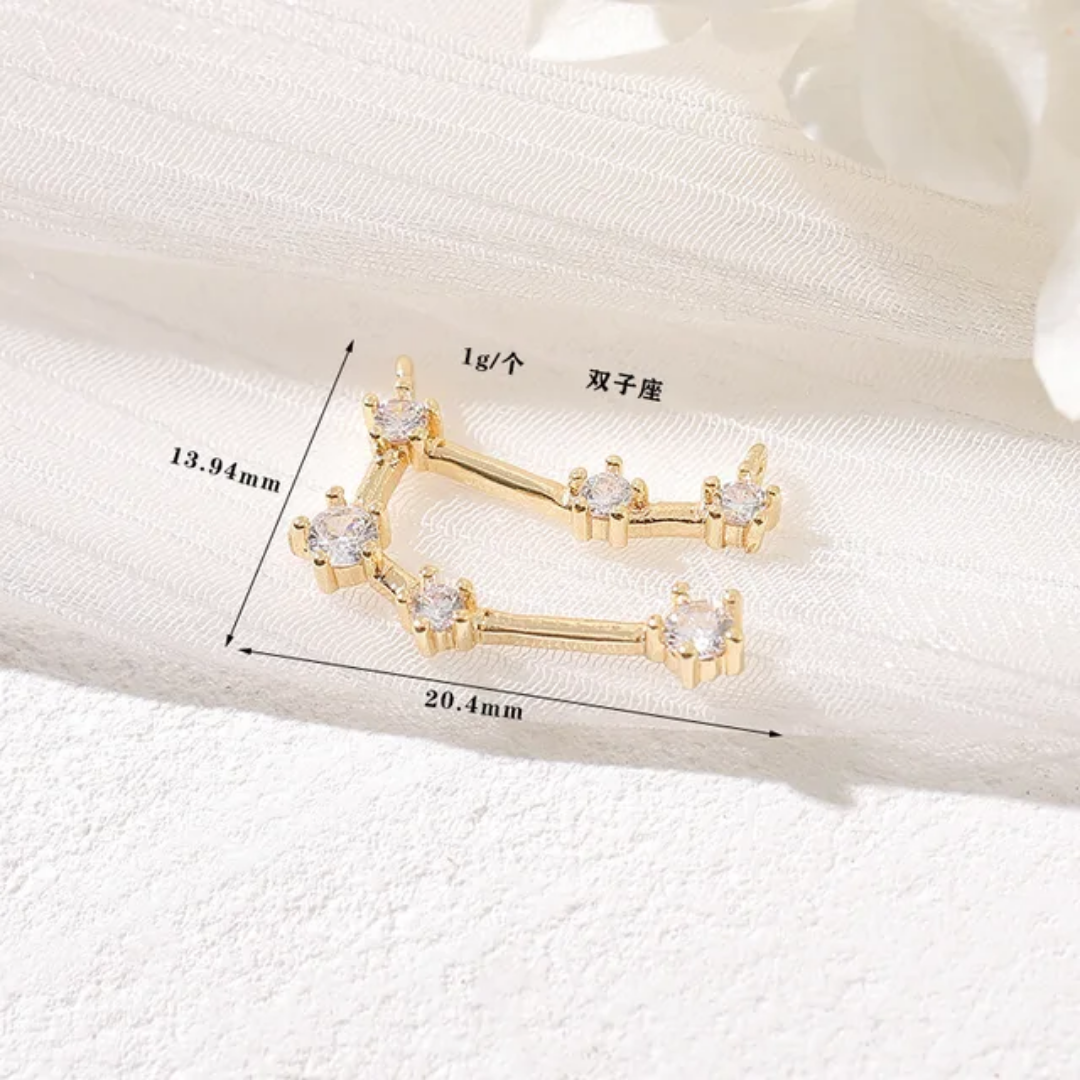 14K Gold Plated Constellation - 1 Piece