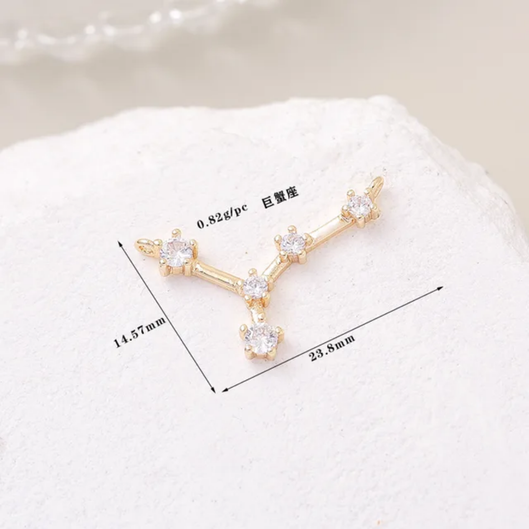 14K Gold Plated Constellation - 1 Piece