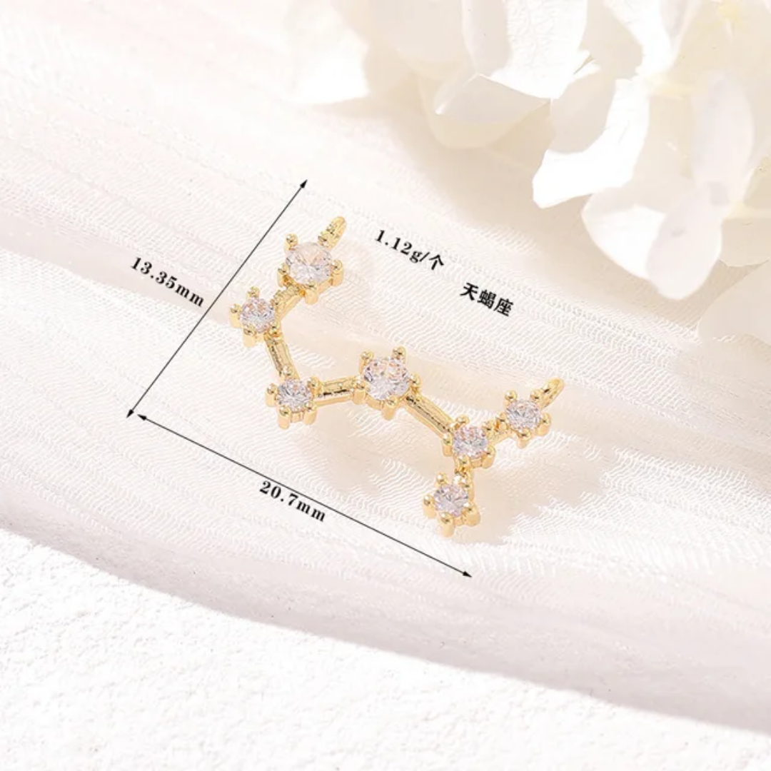 14K Gold Plated Constellation - 1 Piece