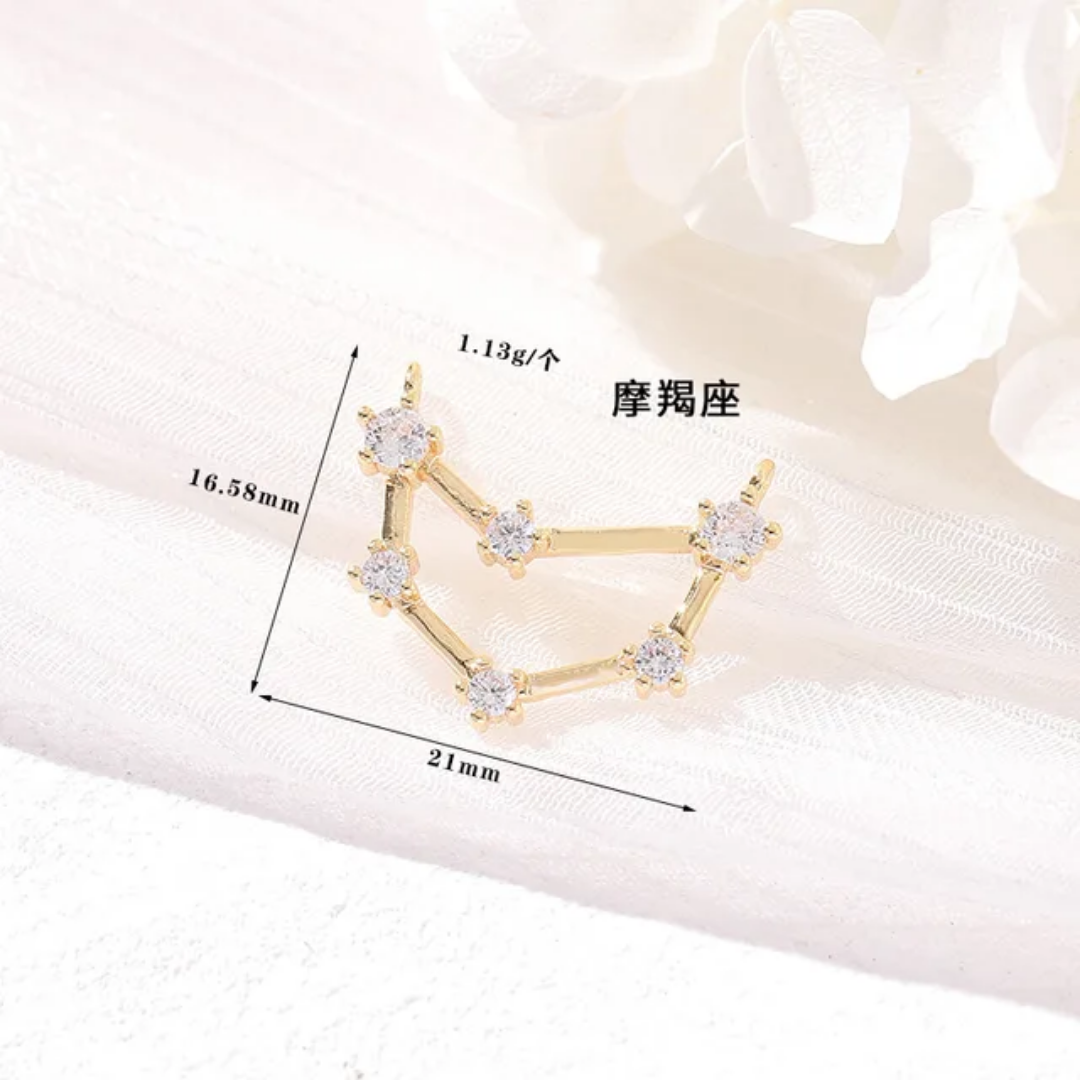 14K Gold Plated Constellation - 1 Piece