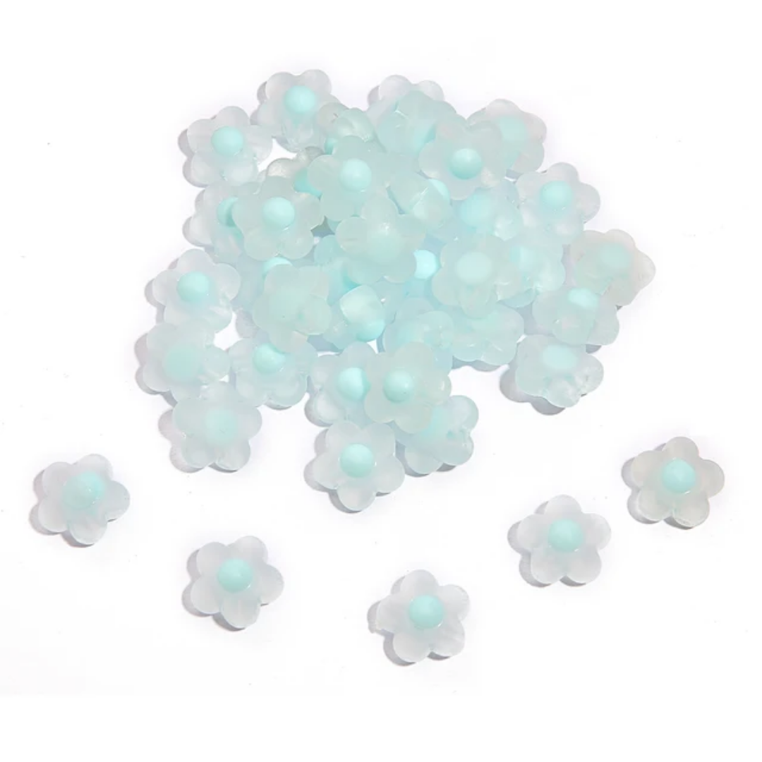 Acrylic Flower Bead - 1 Piece