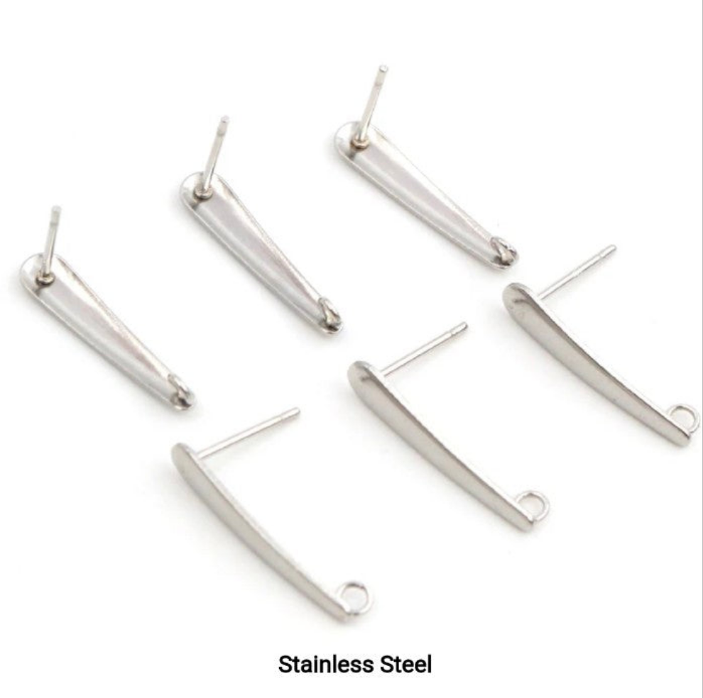 Rectangle Studs - 1 Pair