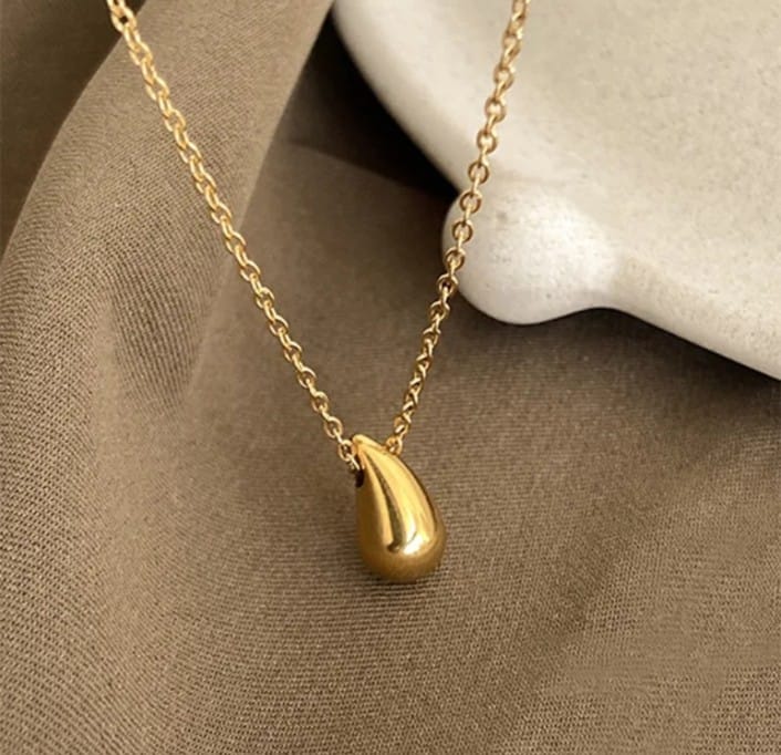 Minimalist Drop Pendant Chain