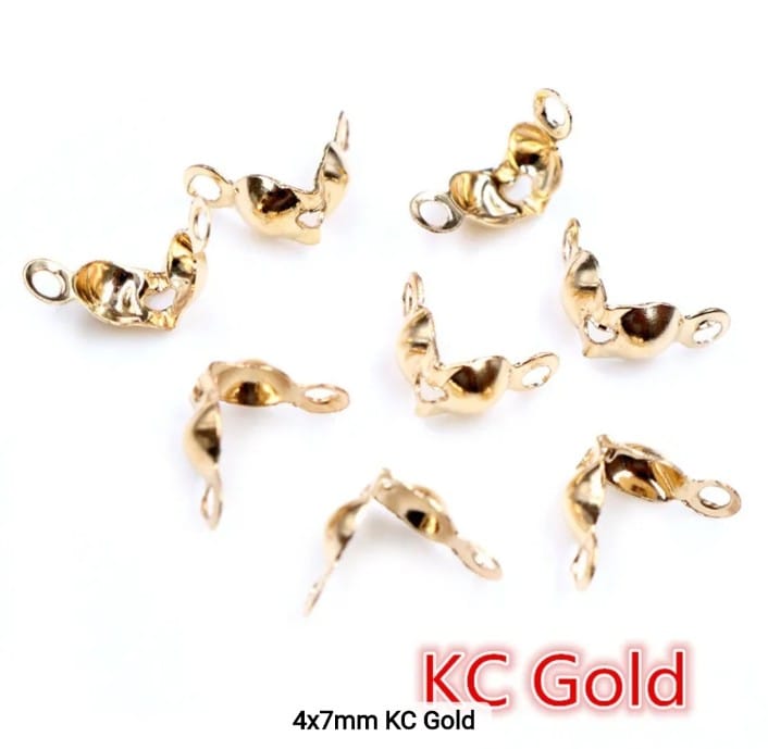 Calotte End Crimp - 18-20 Pieces Per Pack