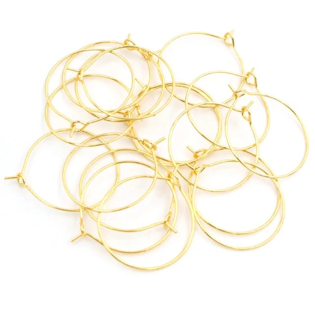 Circle Hoops - 1 Pair