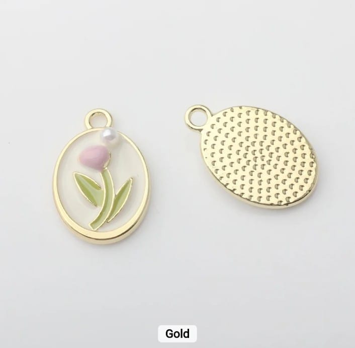 Tulip Pendant Charm - 1 Piece