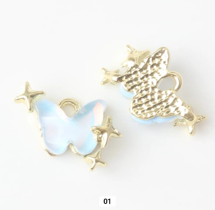 Butterfly Pendant Charm - 1 Piece