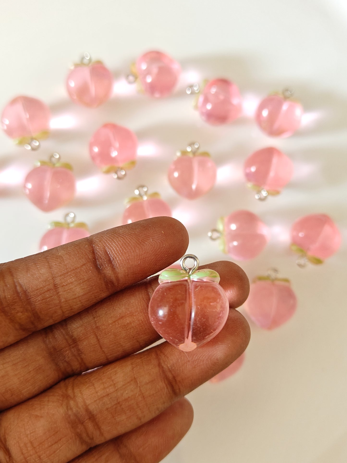 Peach Pendant - 1 Piece