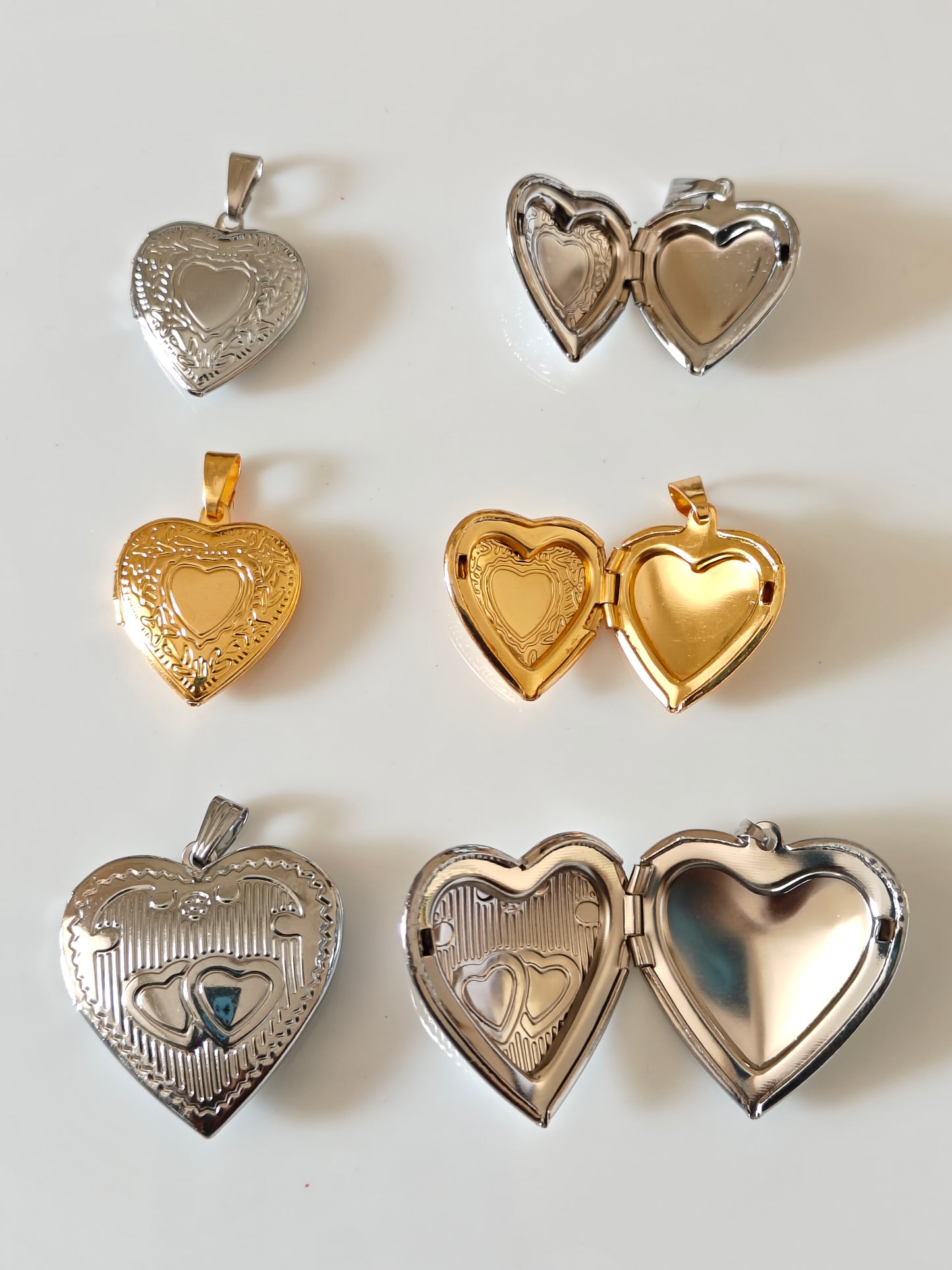 Heart Locket Pendant - 1 Piece