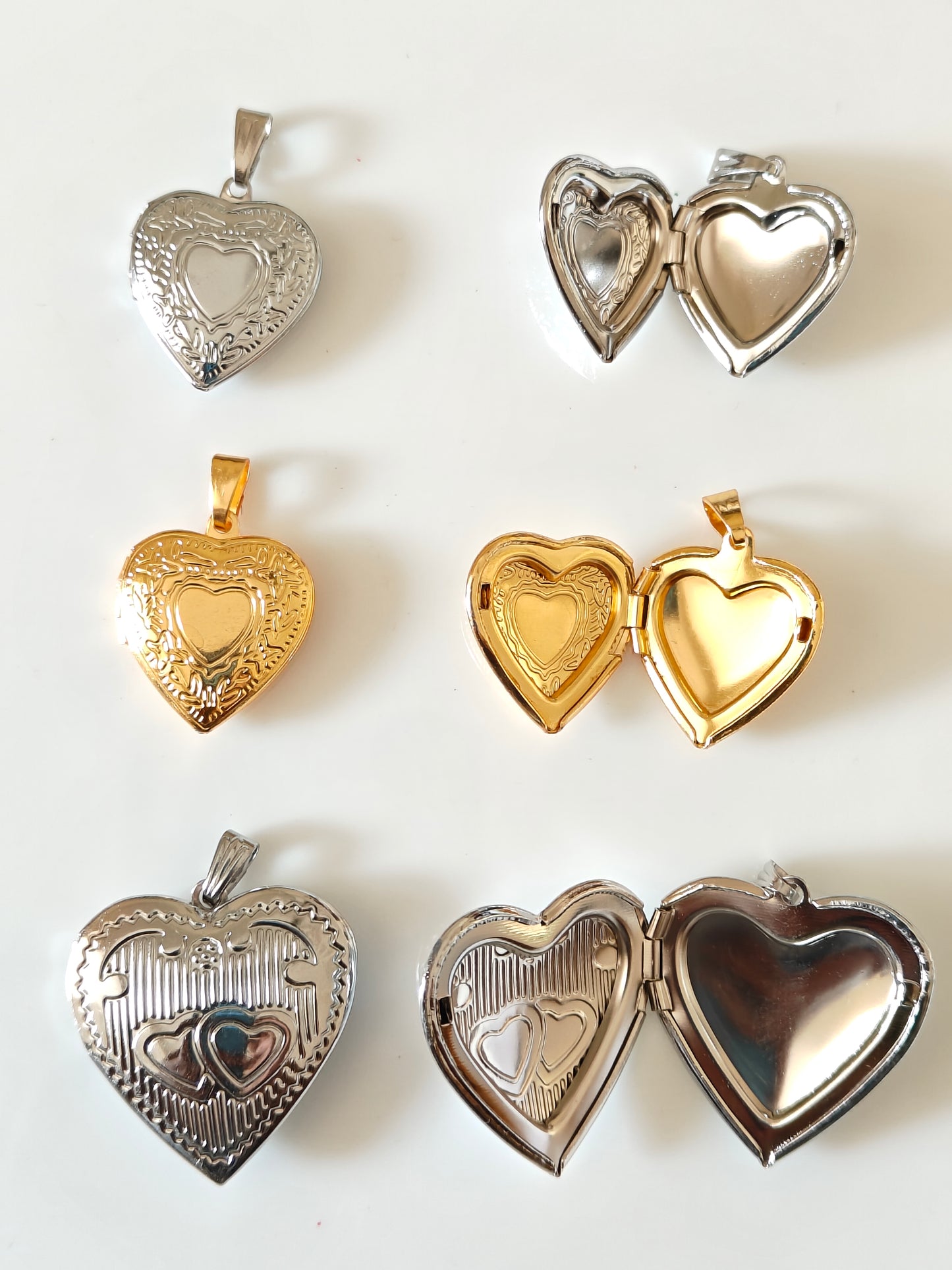 Heart Locket Pendant - 1 Piece