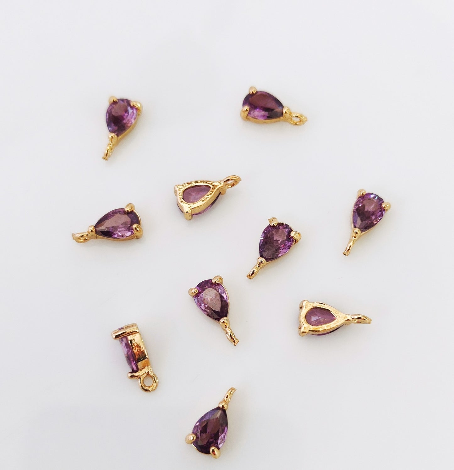 CZ Small Drop Stone - 1 Piece