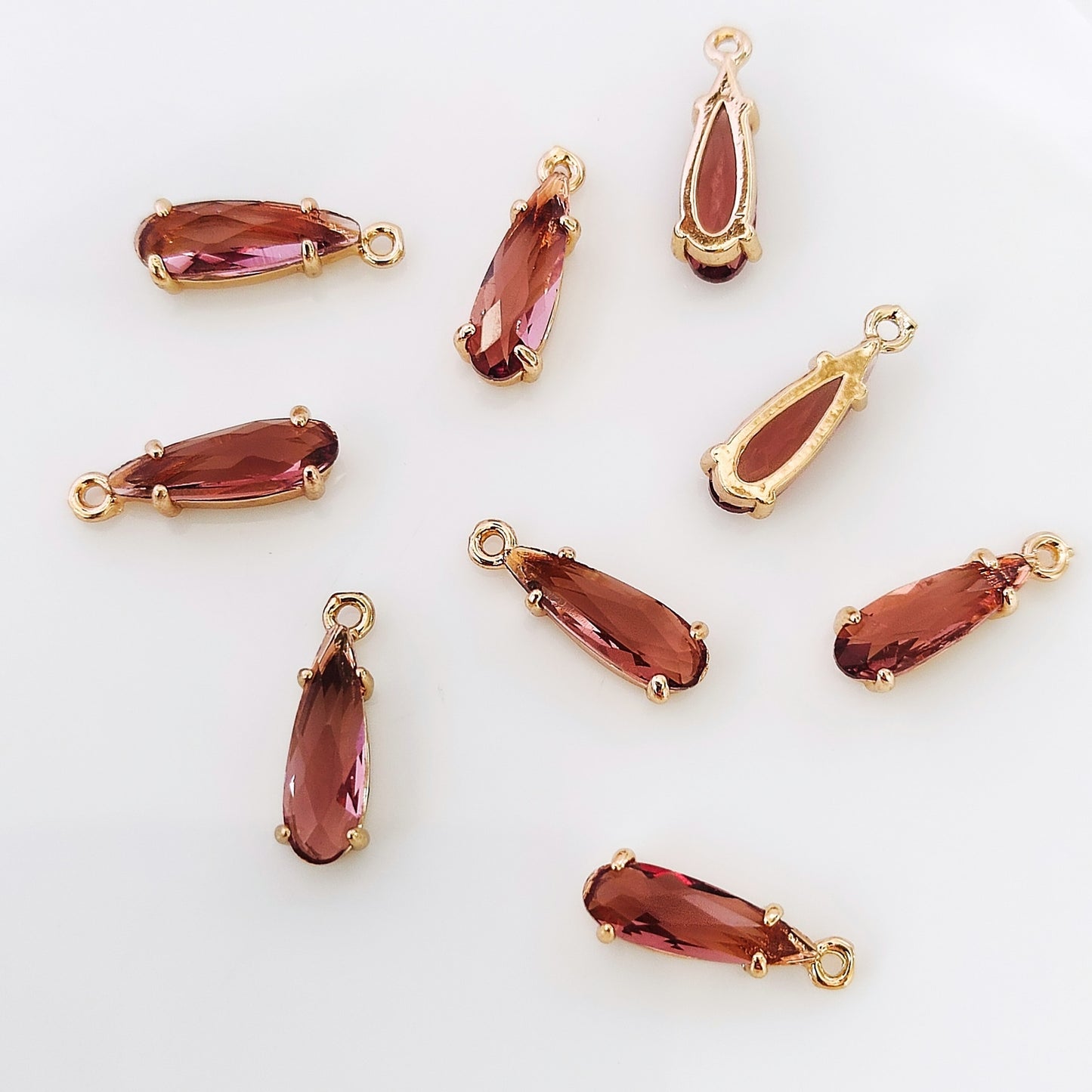 CZ Long Drop Stone - 1 Piece
