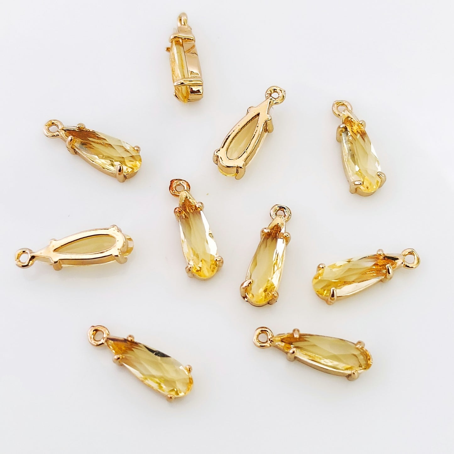 CZ Long Drop Stone - 1 Piece