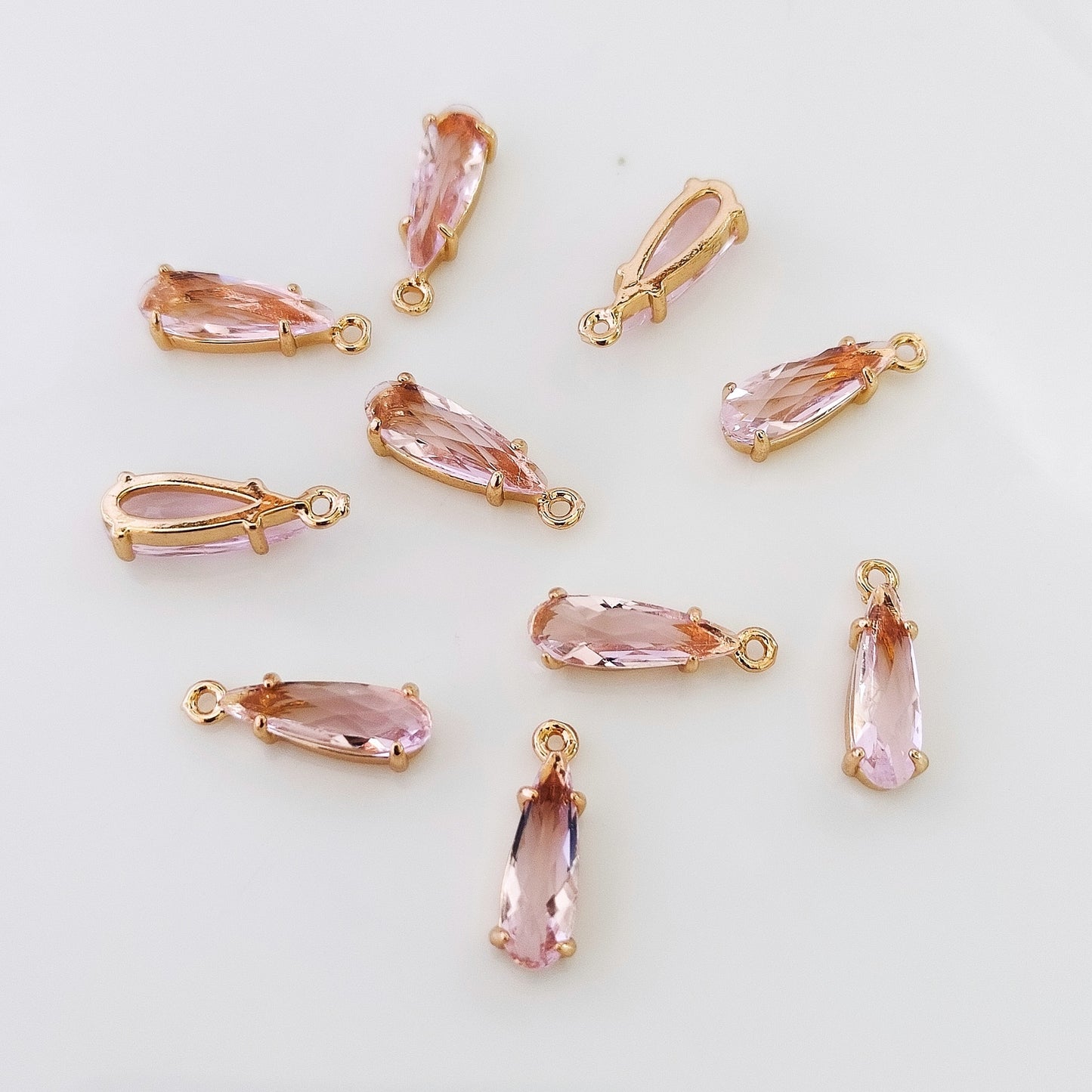 CZ Long Drop Stone - 1 Piece