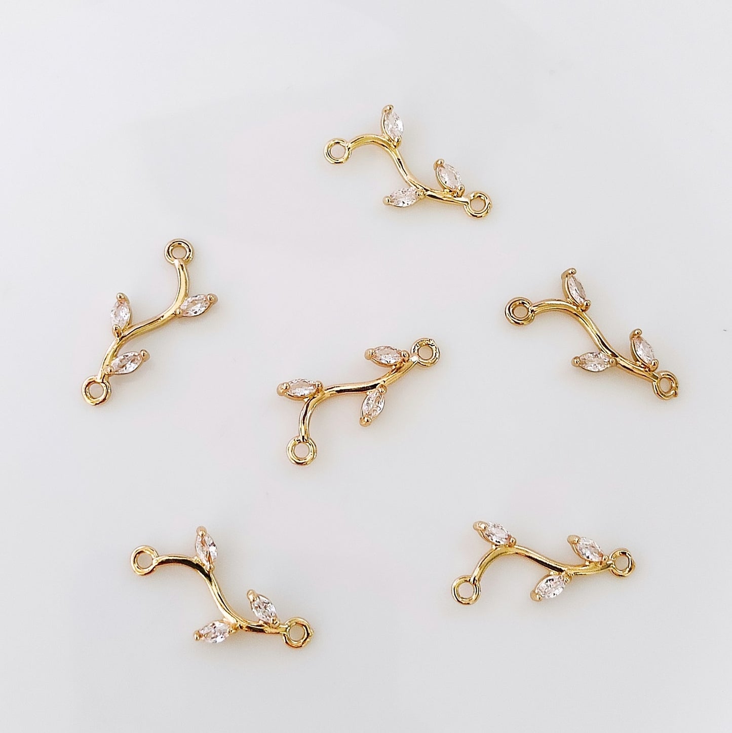 CZ Leaf - 1 Piece
