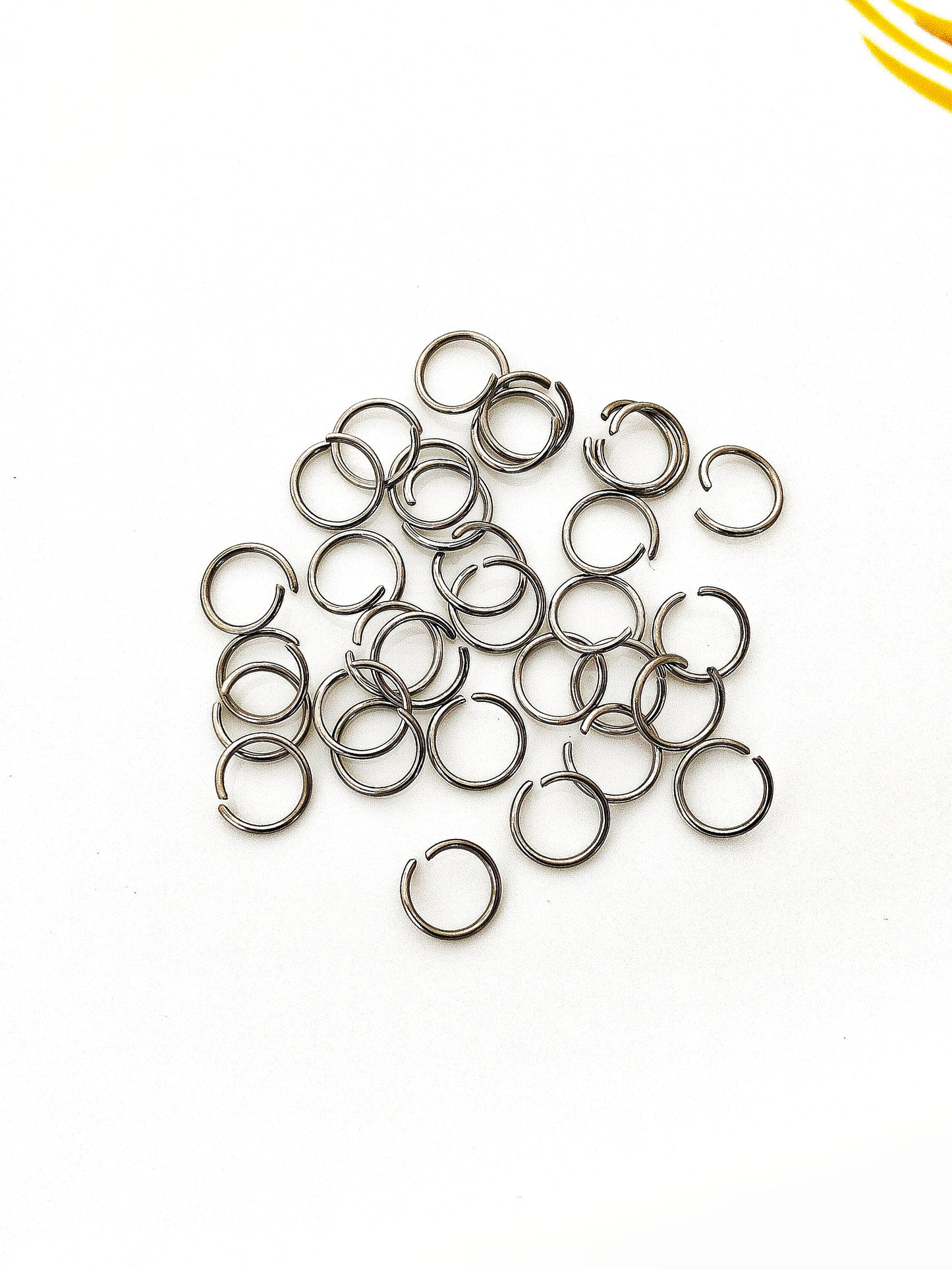 Stainless Steel Jump Rings - 20 Pieces