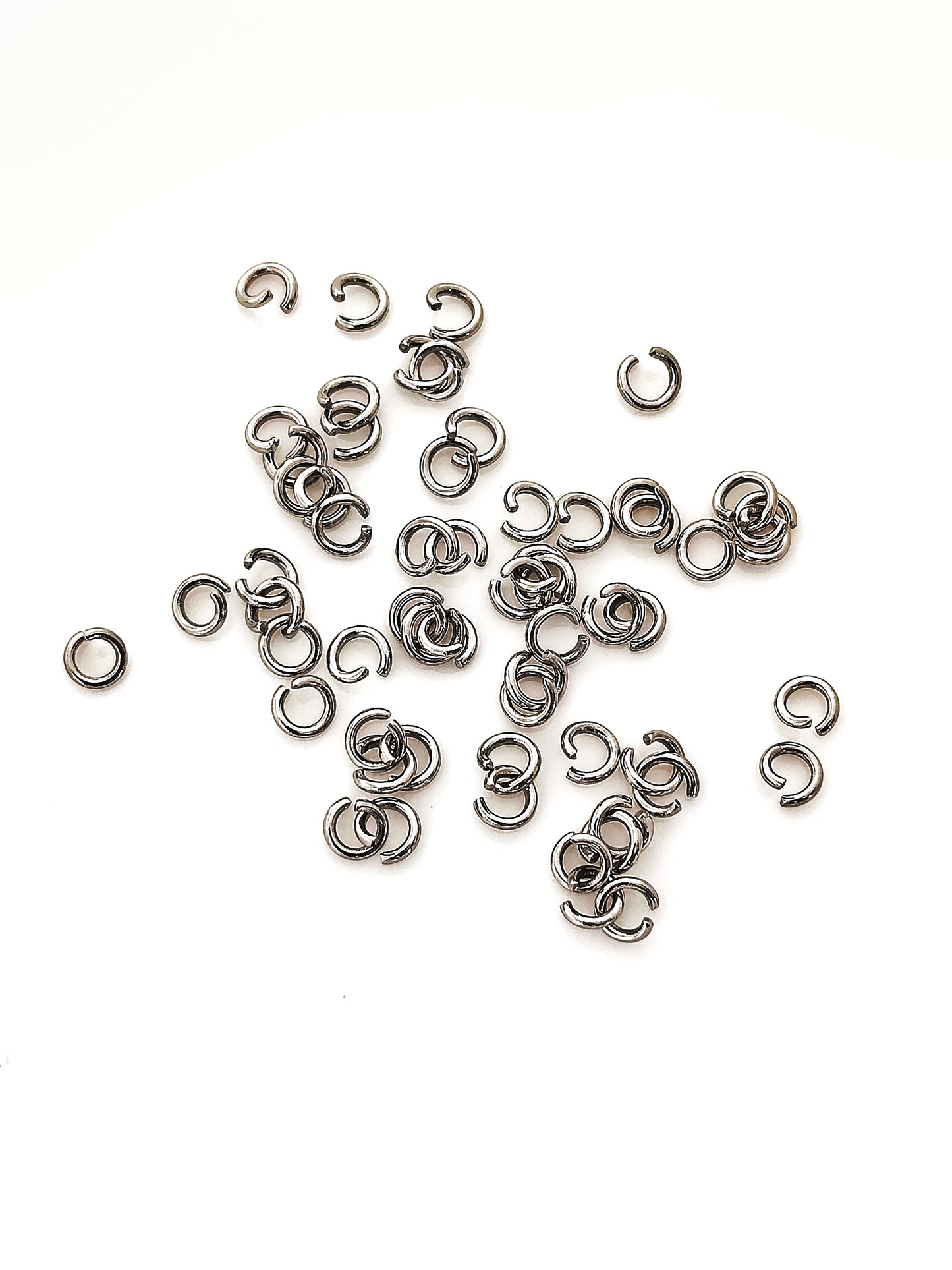 Stainless Steel Jump Rings - 20 Pieces