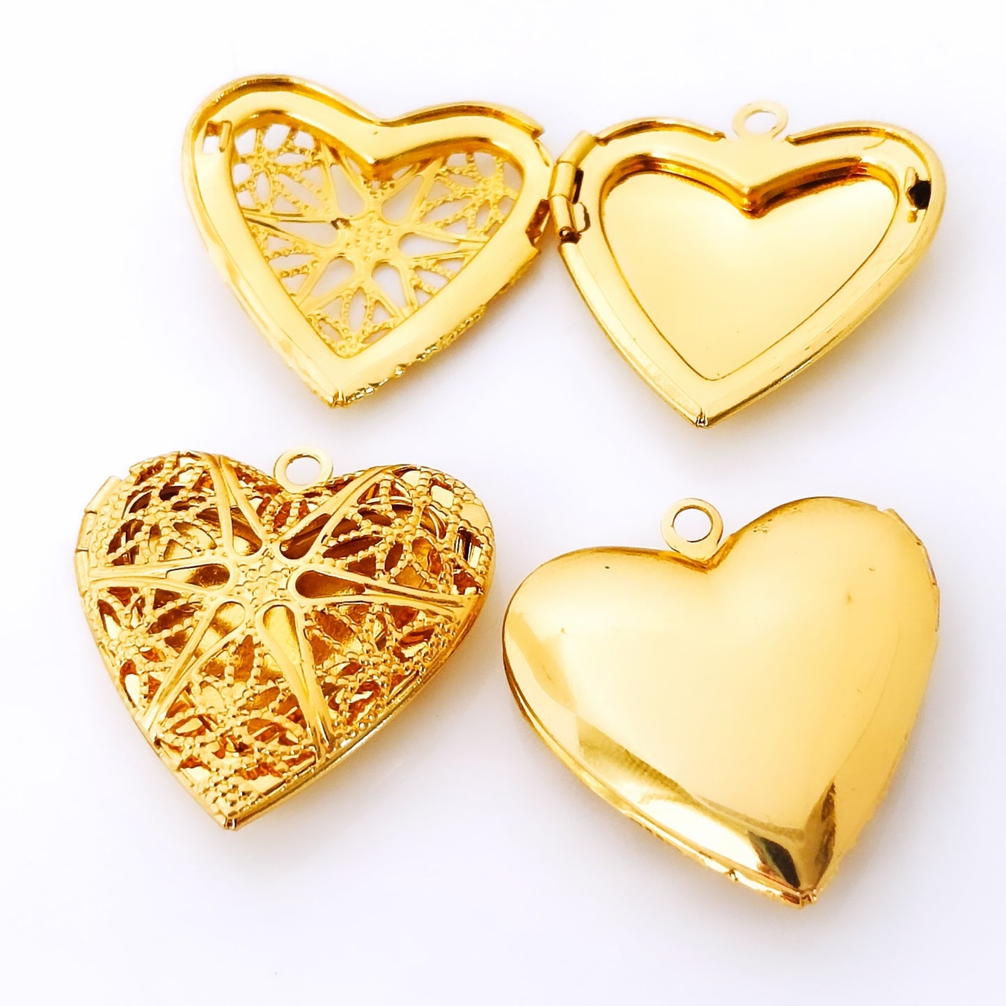 Heart Locket 26mm - 1 Piece
