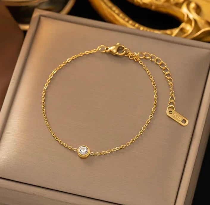 Single Stone Bracelet
