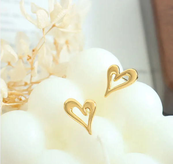 Designer Heart Earring