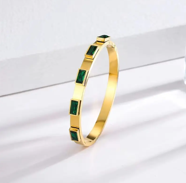 Gemstone Kada Bracelet