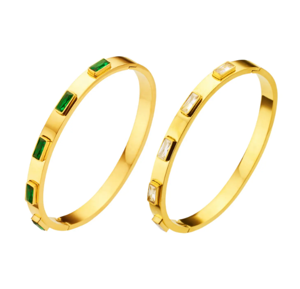 Gemstone Kada Bracelet