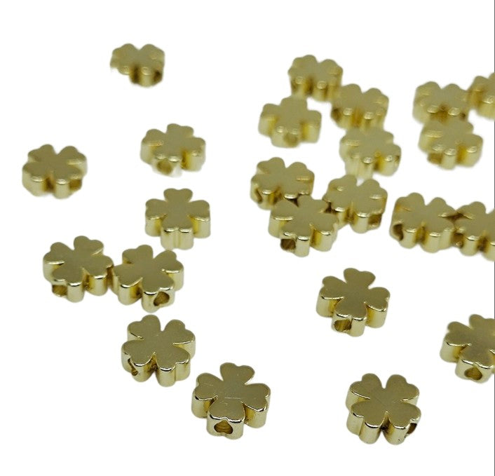 Clover Beads 6mm - 1 Piece