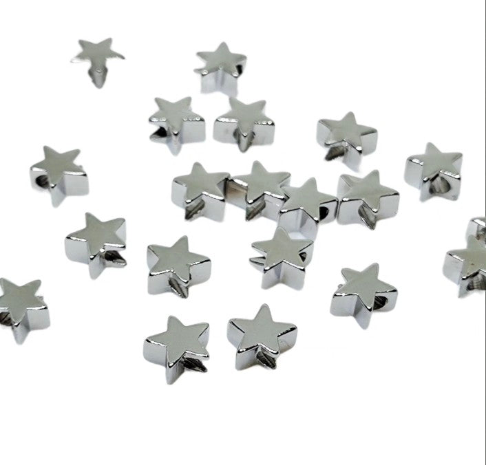 Star Beads 6mm - 1 Piece
