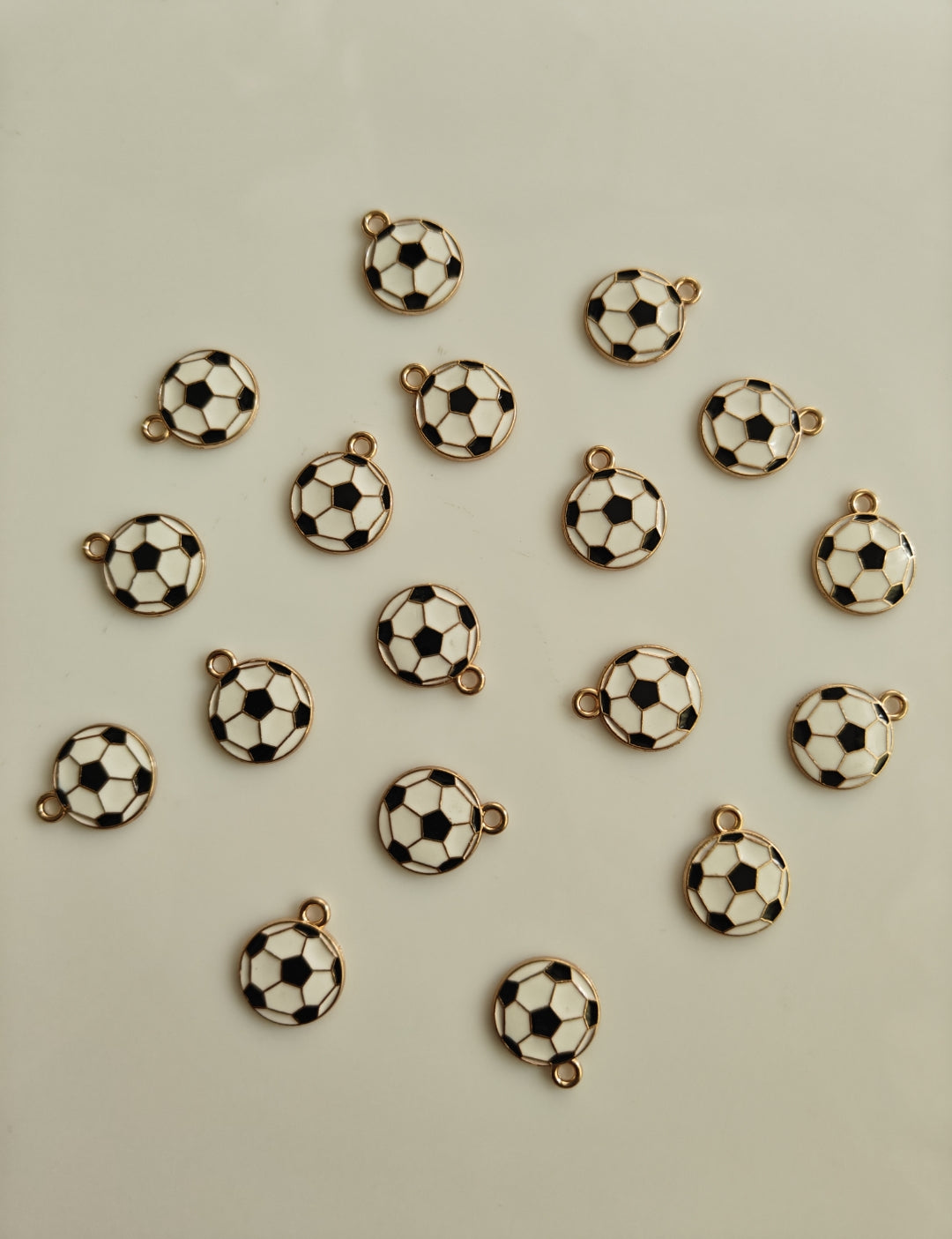 Football Enamel Charm - 1 Piece
