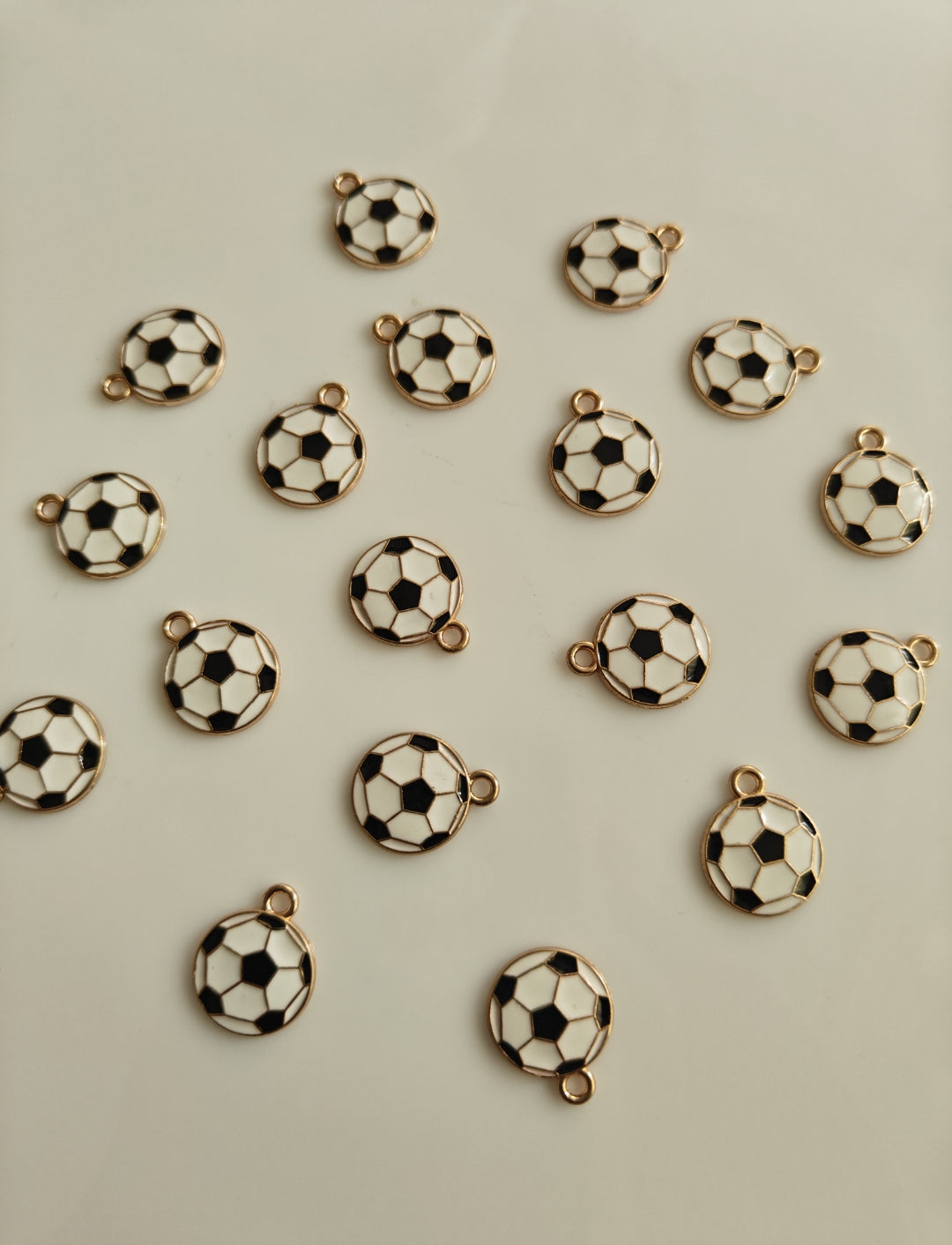 Football Enamel Charm - 1 Piece