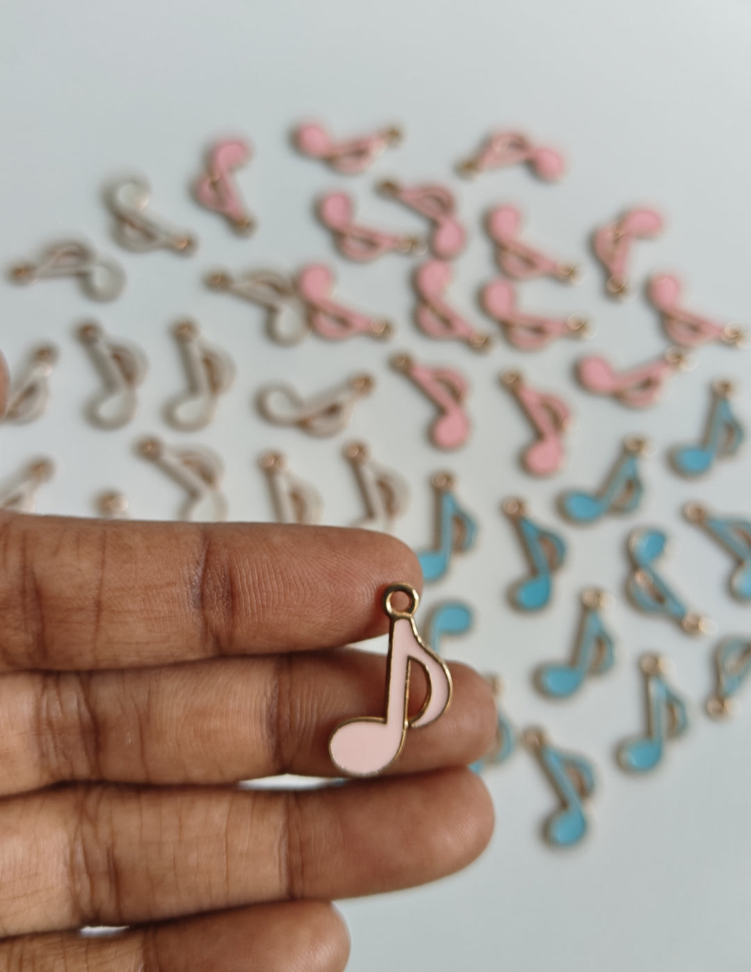 Music Enamel Charm - 1 Piece