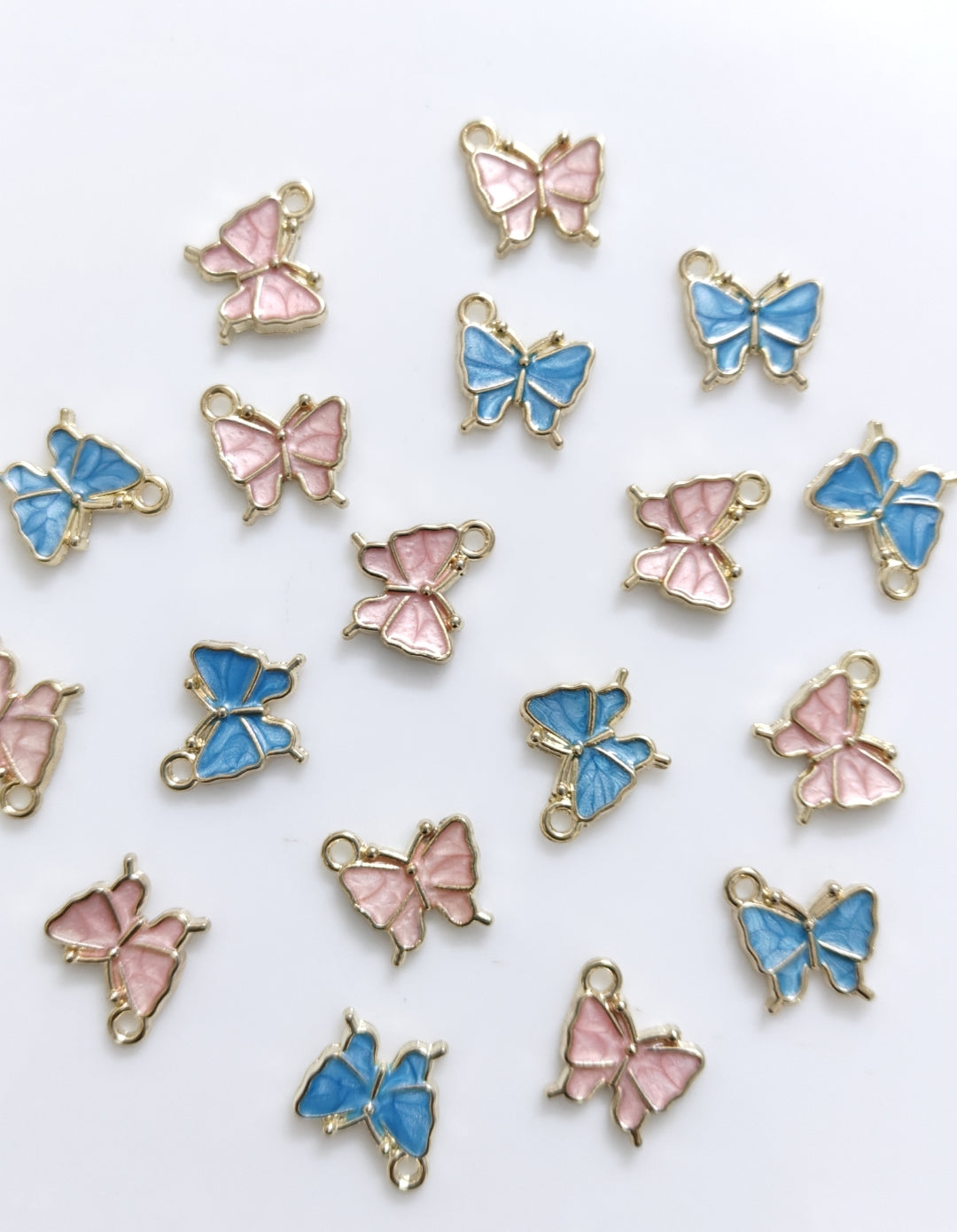 Butterfly Enamel Charm - 1 Piece
