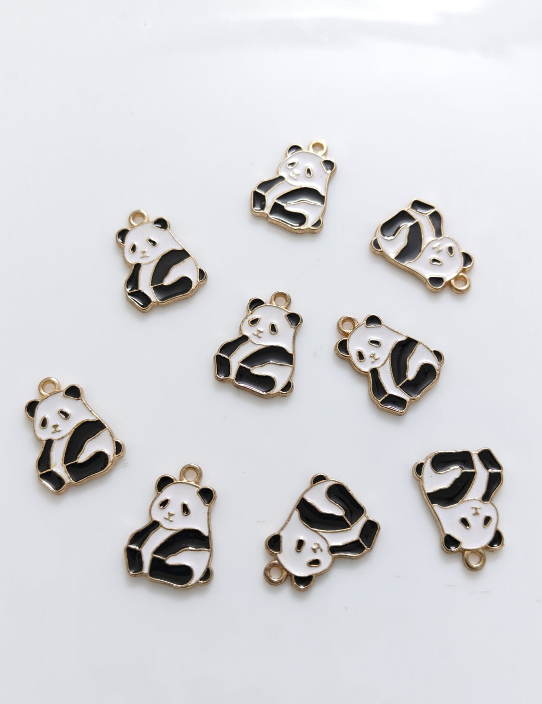 Panda Enamel Charm - 1 Piece
