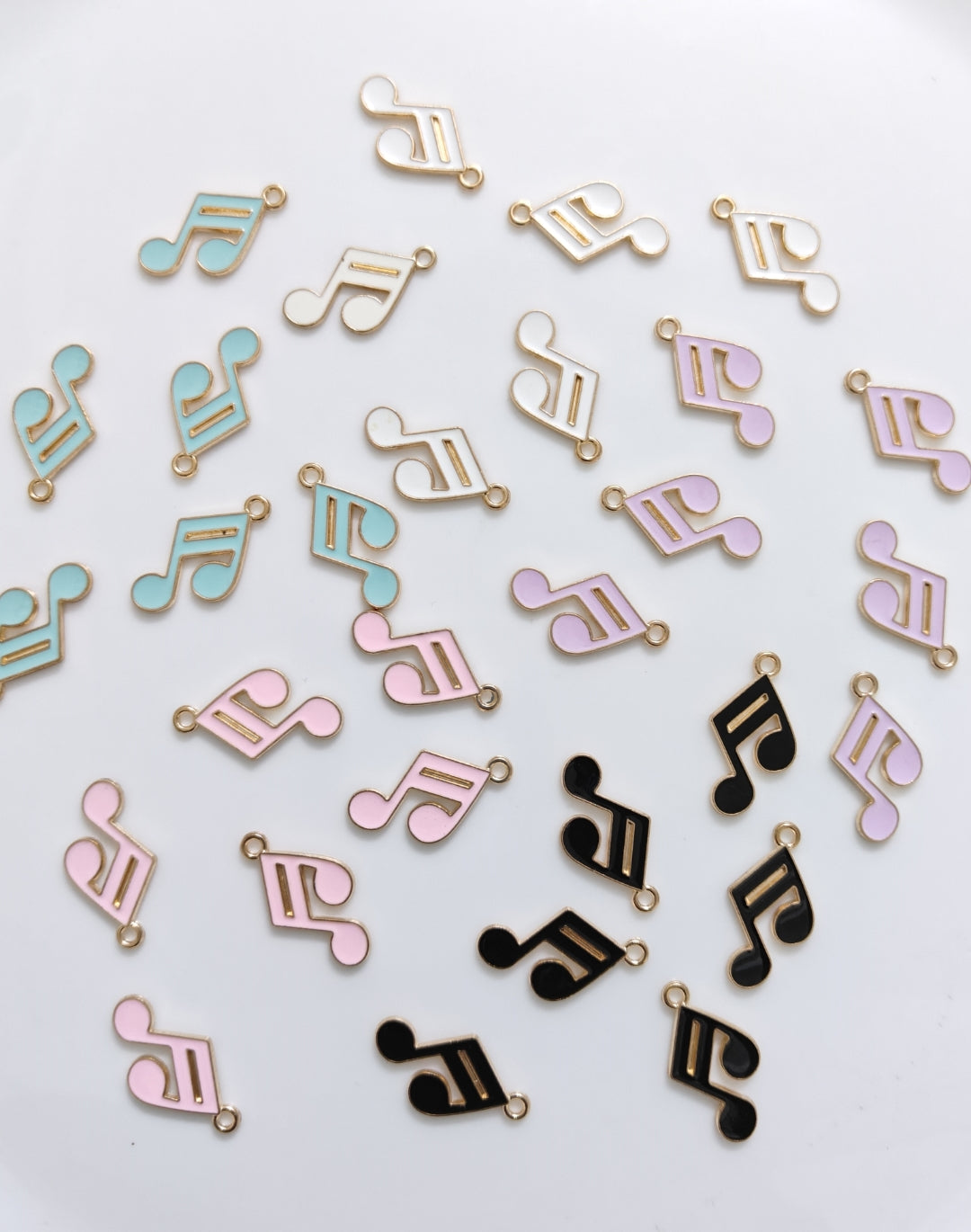 Music Enamel Charm - 1 Piece
