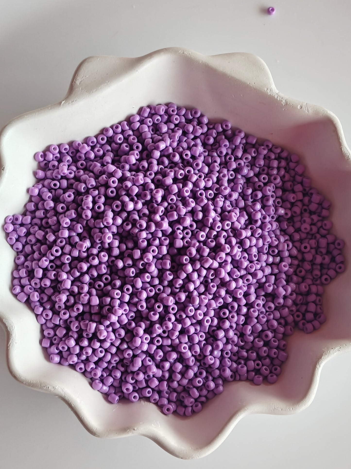 Seed Beads Dark Purple - 20g
