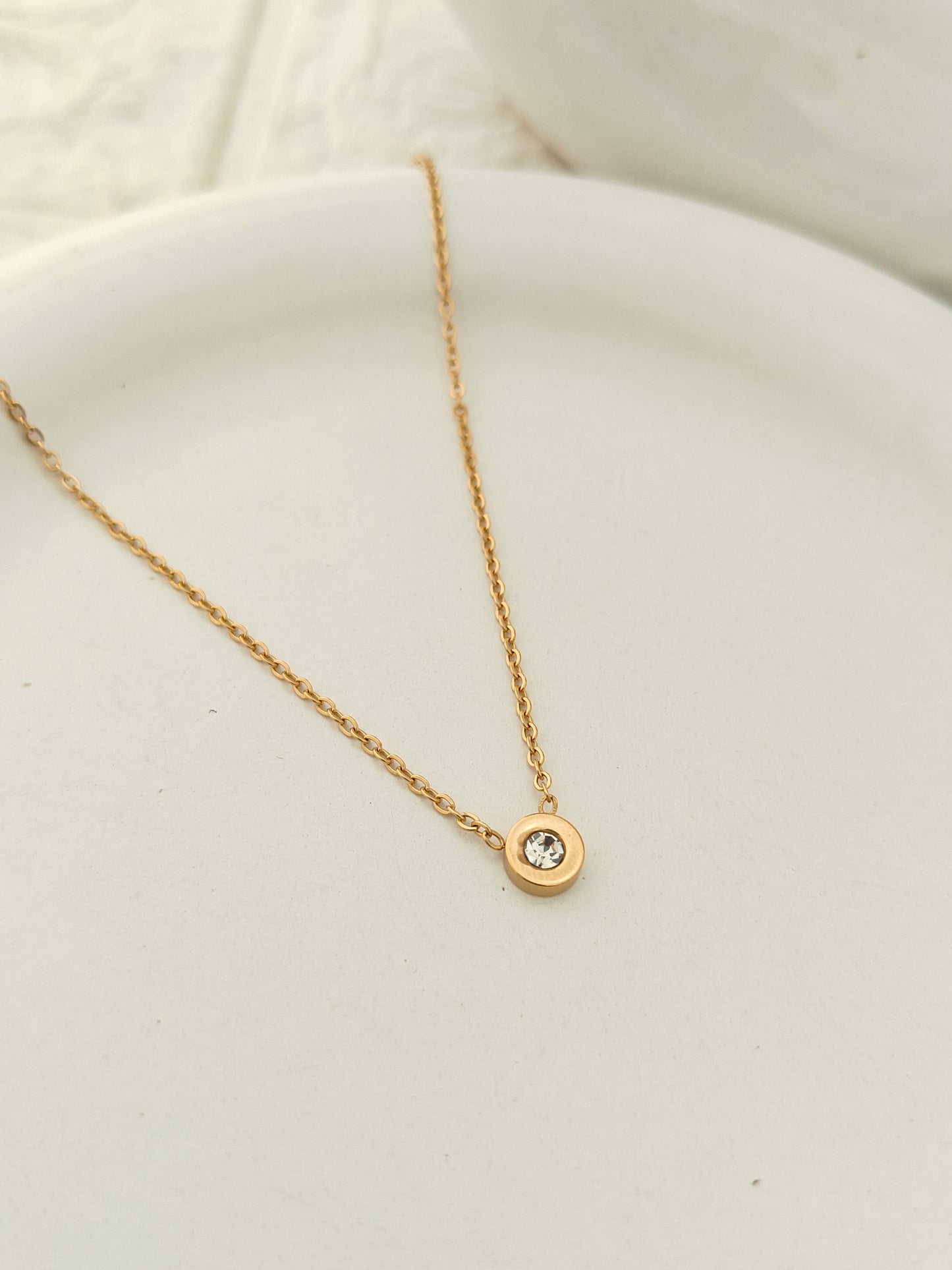 Minimalist Circle Pendant