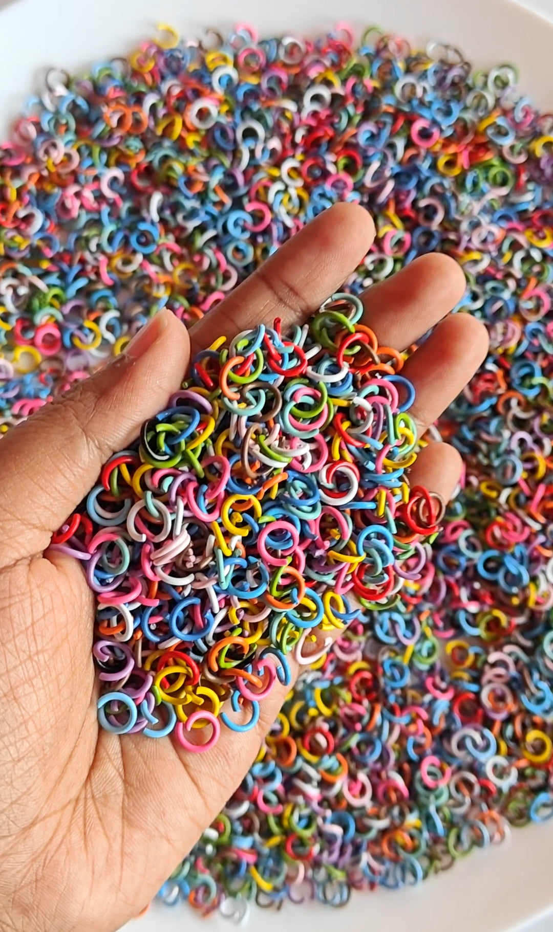 Multicolor Jumprings 10g