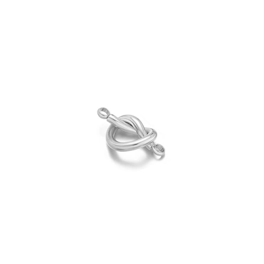 Stainless Steel Knot Connector Charm - 1 Piece