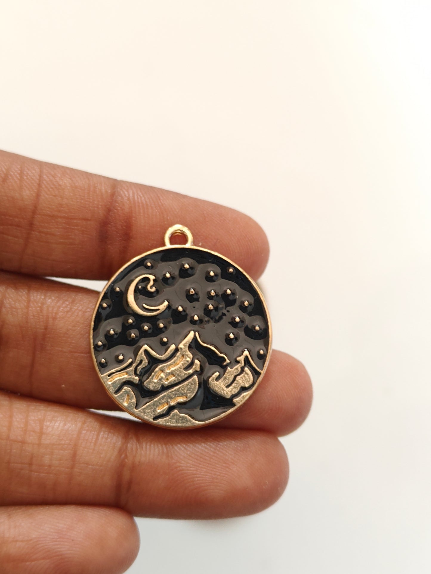 Night Scenery Charm - 1 Piece