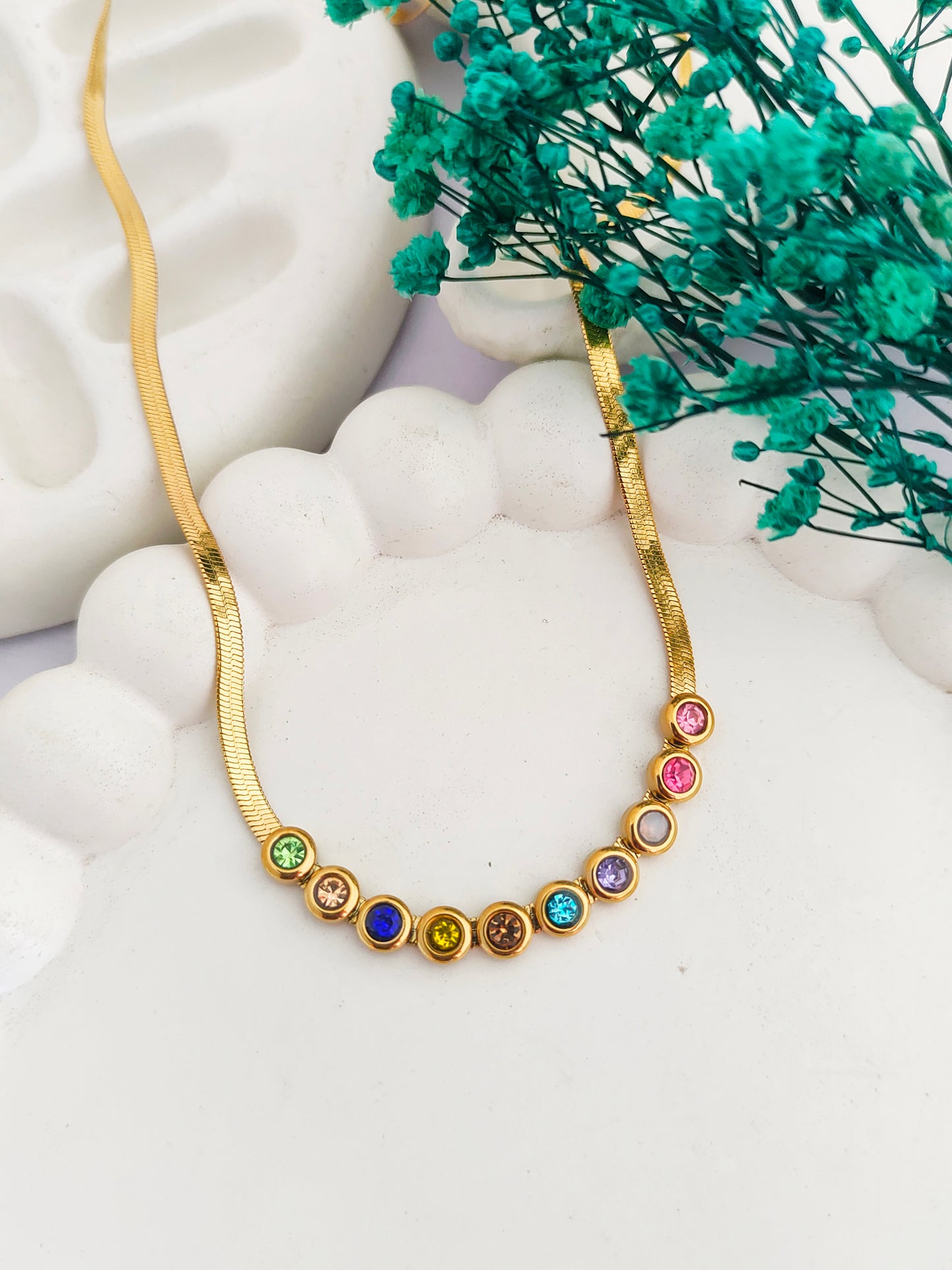 Aura Multiglow Pendant Necklace
